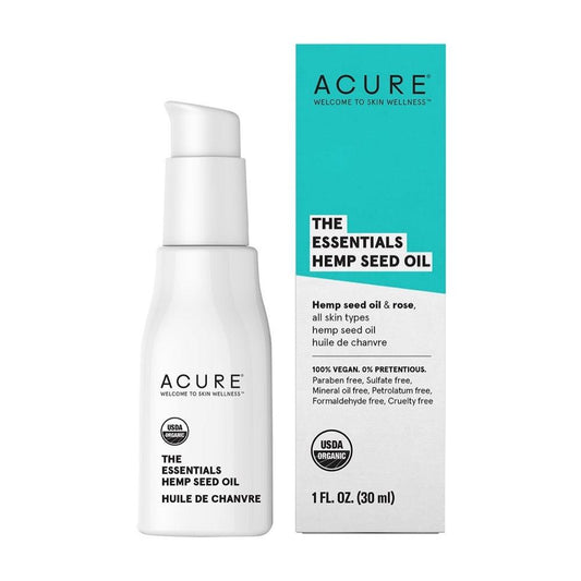 ACURE - The Essentials Hemp Seed Oil - 30ml - The Bare Theory