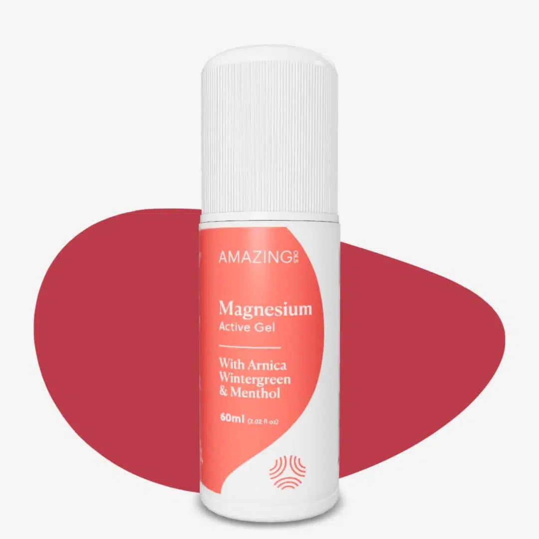 Amazing Oils - Active Magnesium Gel - Roll On 60ml - The Bare Theory