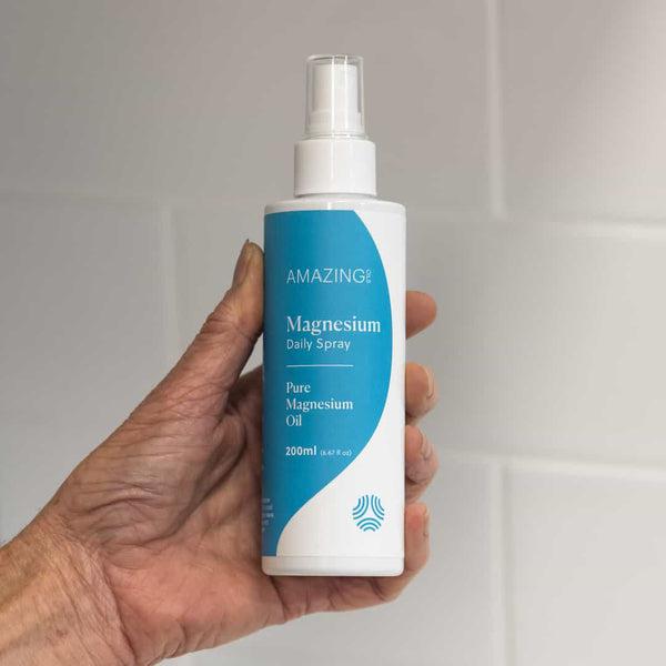 Amazing Oils - Magnesium Daily Spray 200ml - The Bare Theory