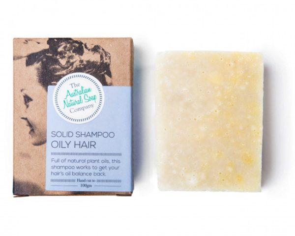 Australian Natural Soap Company - Solid Shampoo Bar - Oily - The Bare Theory