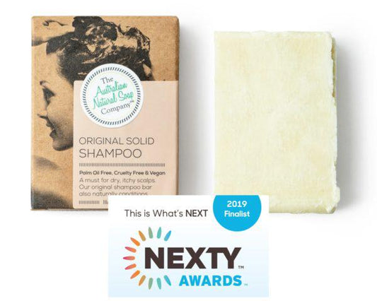 Australian Natural Soap Company - Solid Shampoo Bar - Original - The Bare Theory