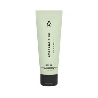 Avocado Zinc- SPF 50 Sunscreen -100ml - The Bare Theory