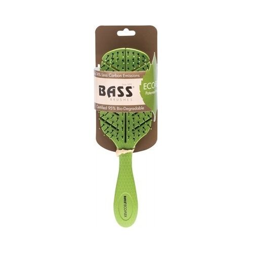 BASS - Eco-Flex Detangler Hair Brush - GREEN - The Bare Theory