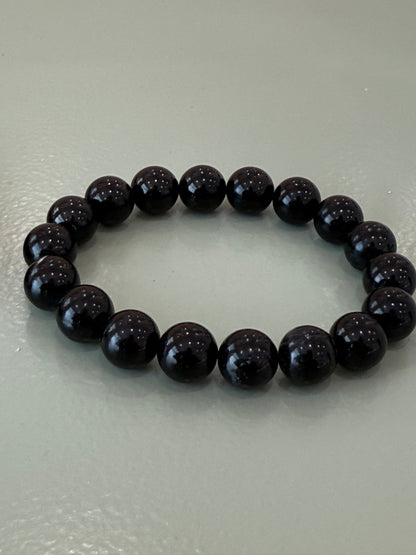 Black Tourmaline Crystal Bracelet - The Bare Theory