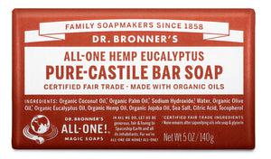 Dr Bronner's - Bar Soap - EUCALYPTUS dr bronner - The Bare Theory