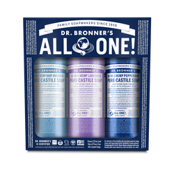 Dr Bronner's - Castile Soap Collection Pack - Cosmic Classics - The Bare Theory