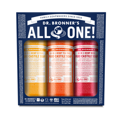 Dr Bronner's - Castile Soap Collection Pack - SUMMER LOVIN' - The Bare Theory