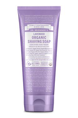 Dr Bronner's - Shaving Soap 207ml - LAVENDER - The Bare Theory