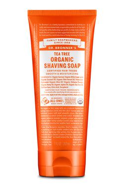 Dr Bronner's - Shaving Soap 207ml - TEA TREE - The Bare Theory