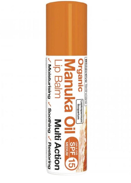 Dr Organic - Manuka Honey Lip Balm 5.7ml - The Bare Theory