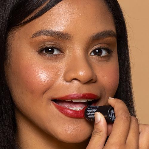 Ethique - Poppy™ Satin Matte Lipstick - The Bare Theory