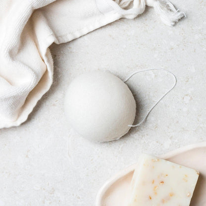 Ever Eco - Konjac Facial Sponge - Original - The Bare Theory