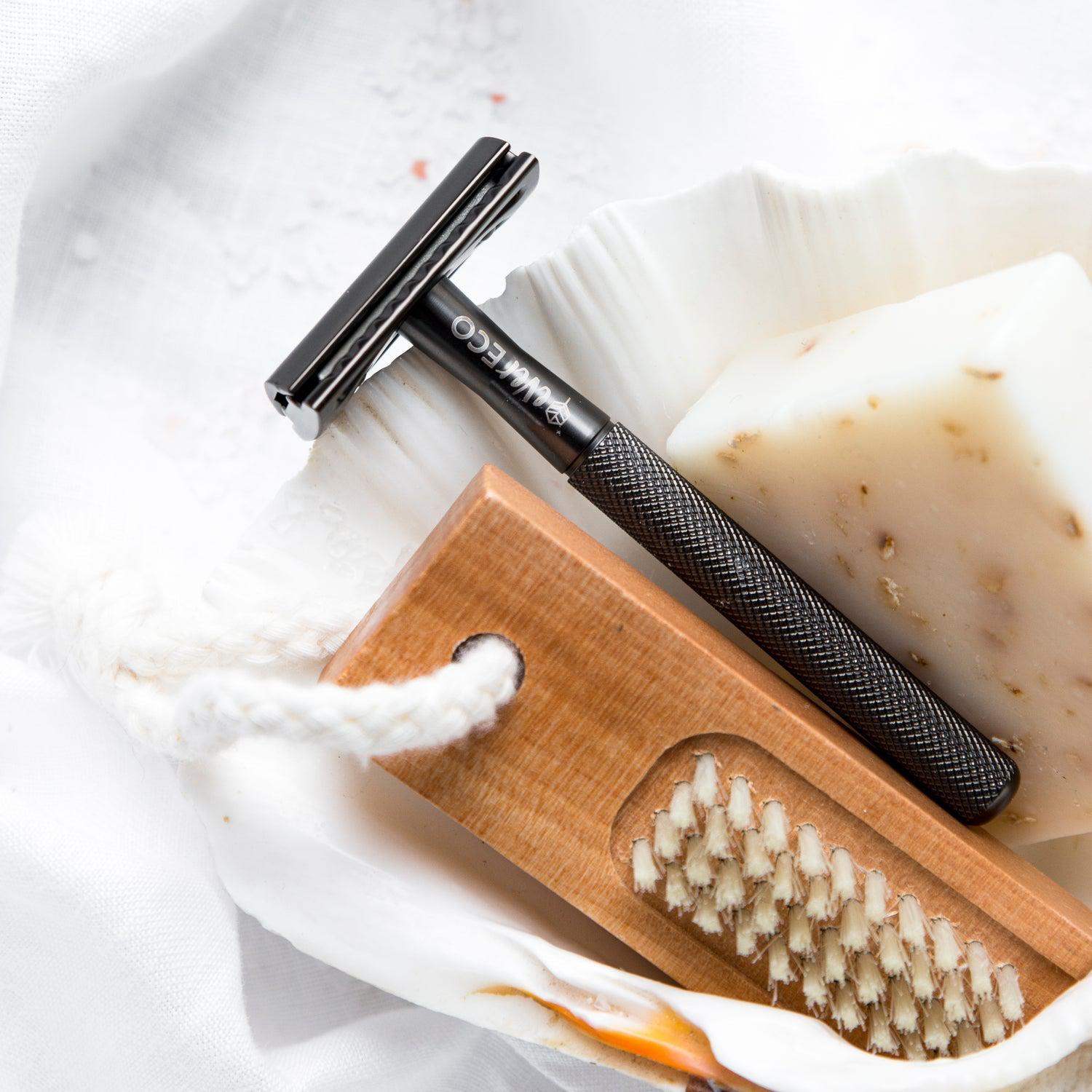 Ever Eco - Safety Razor - MATTE BLACK - The Bare Theory