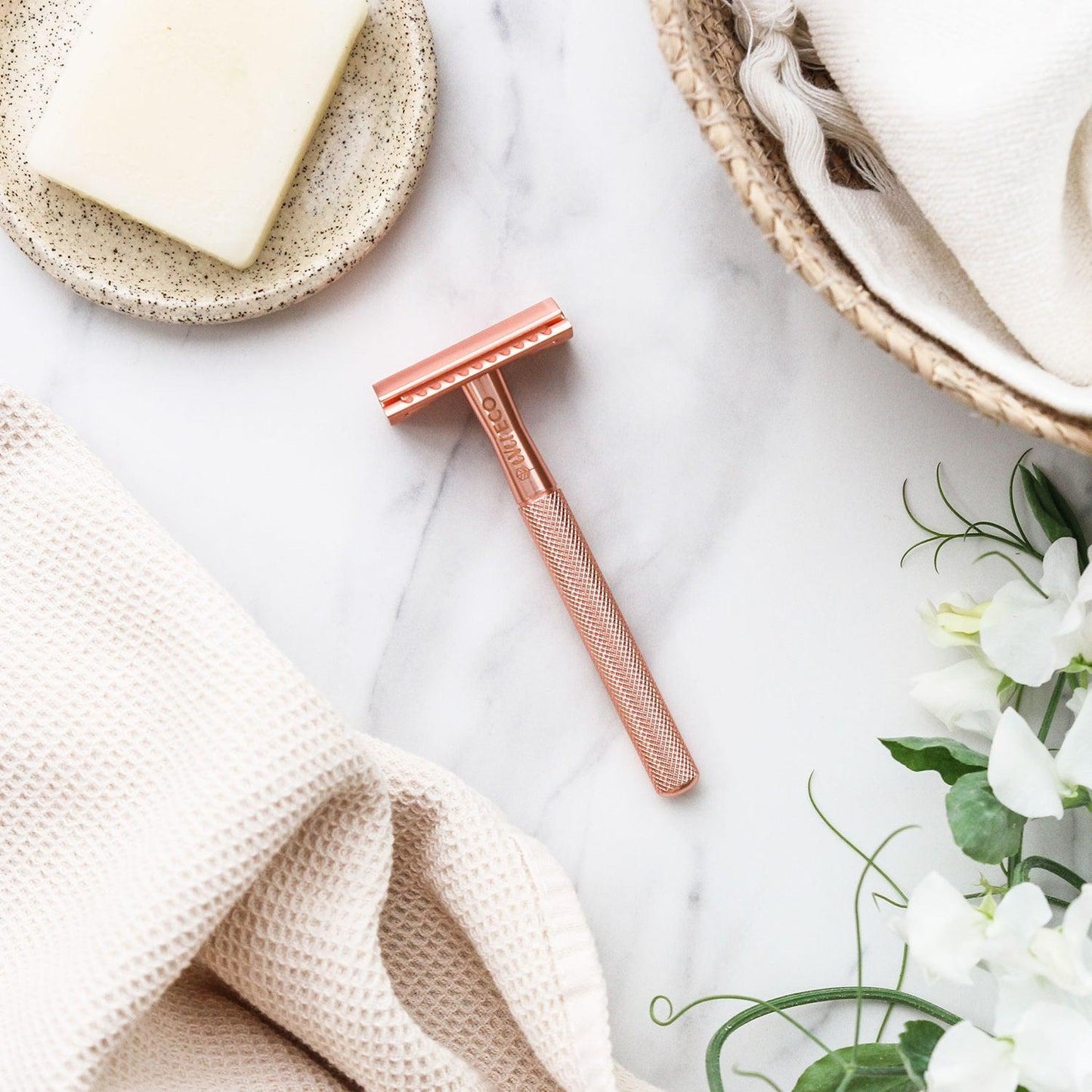 Ever Eco - Safety Razor - ROSE GOLD - The Bare Theory