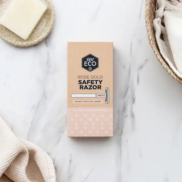 Ever Eco - Safety Razor - ROSE GOLD - The Bare Theory