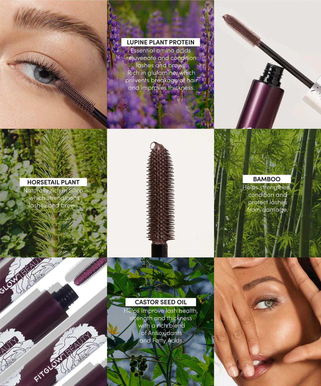 Fitglow Beauty - Plum Lash Primer - The Bare Theory