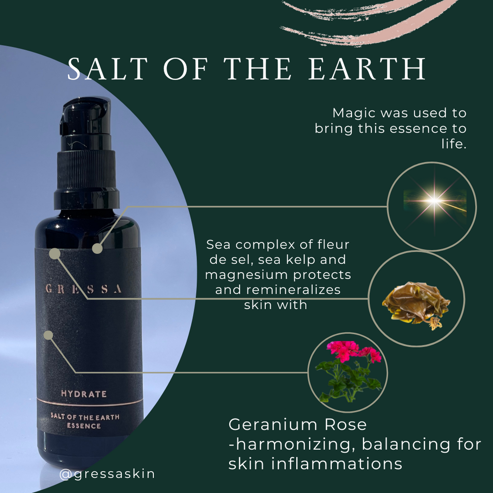 Gressa - Salt Of The Earth Essence - Hydrate - The Bare Theory