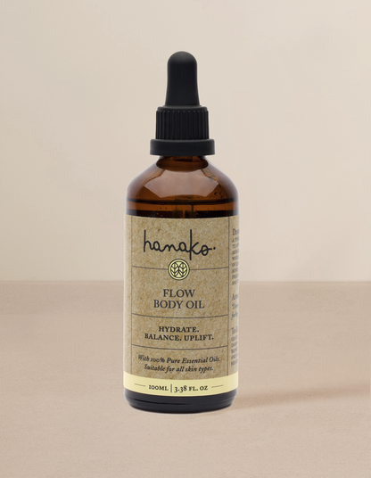 Hanako - Flow Body Oil (Organic) - The Bare Theory