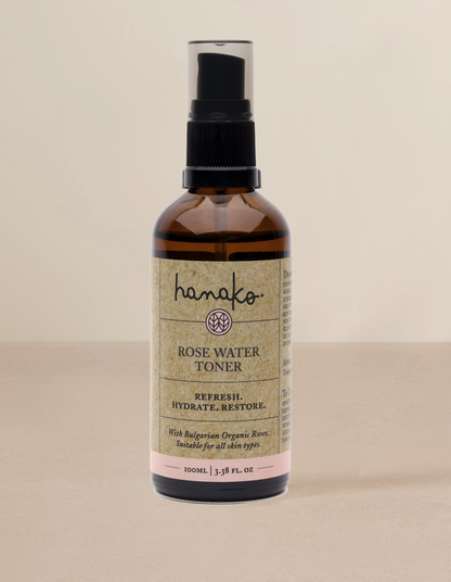 Hanako - Rose Water Toner (Organic) - The Bare Theory