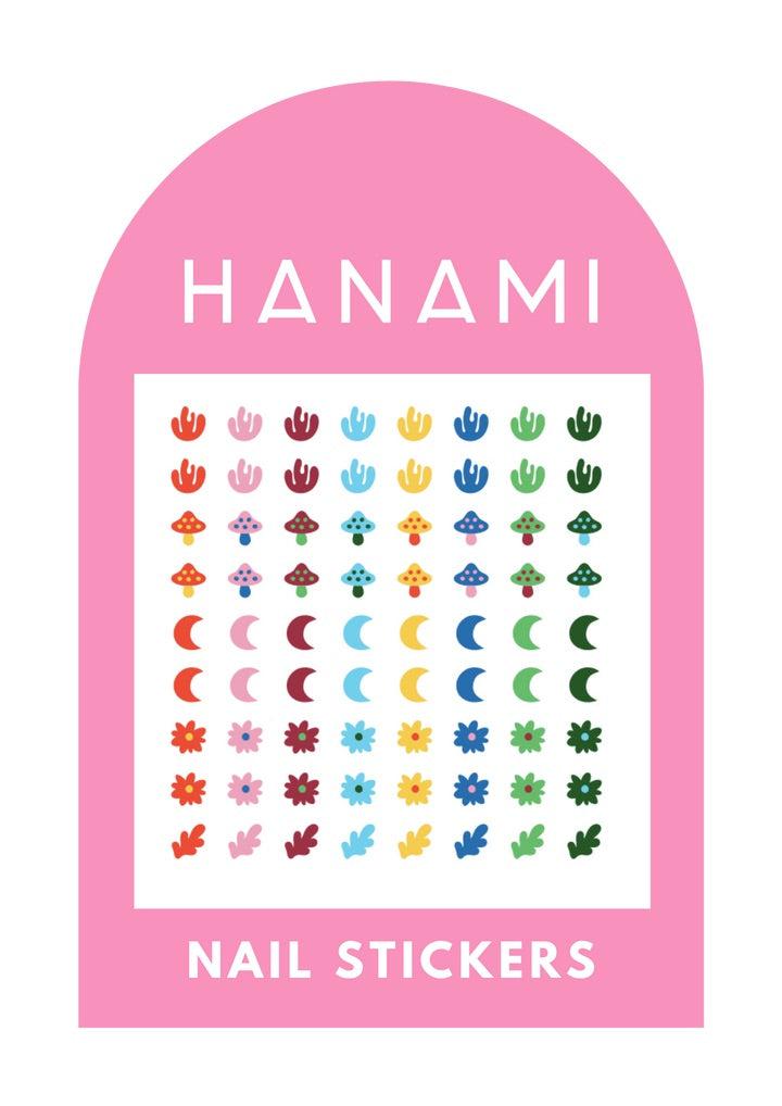 Hanami Nail Stickers - The Bare Theory