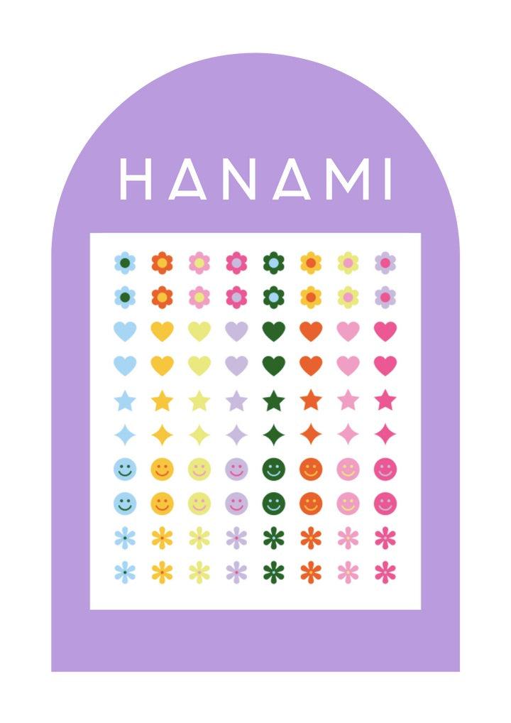 Hanami Nail Stickers - The Bare Theory