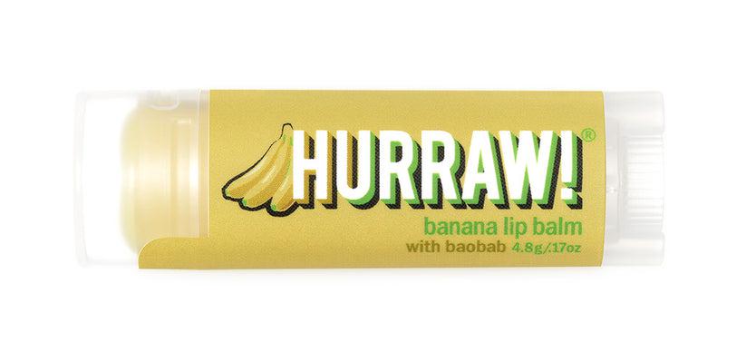 Hurraw! Balms - Banana Lip Balm - The Bare Theory