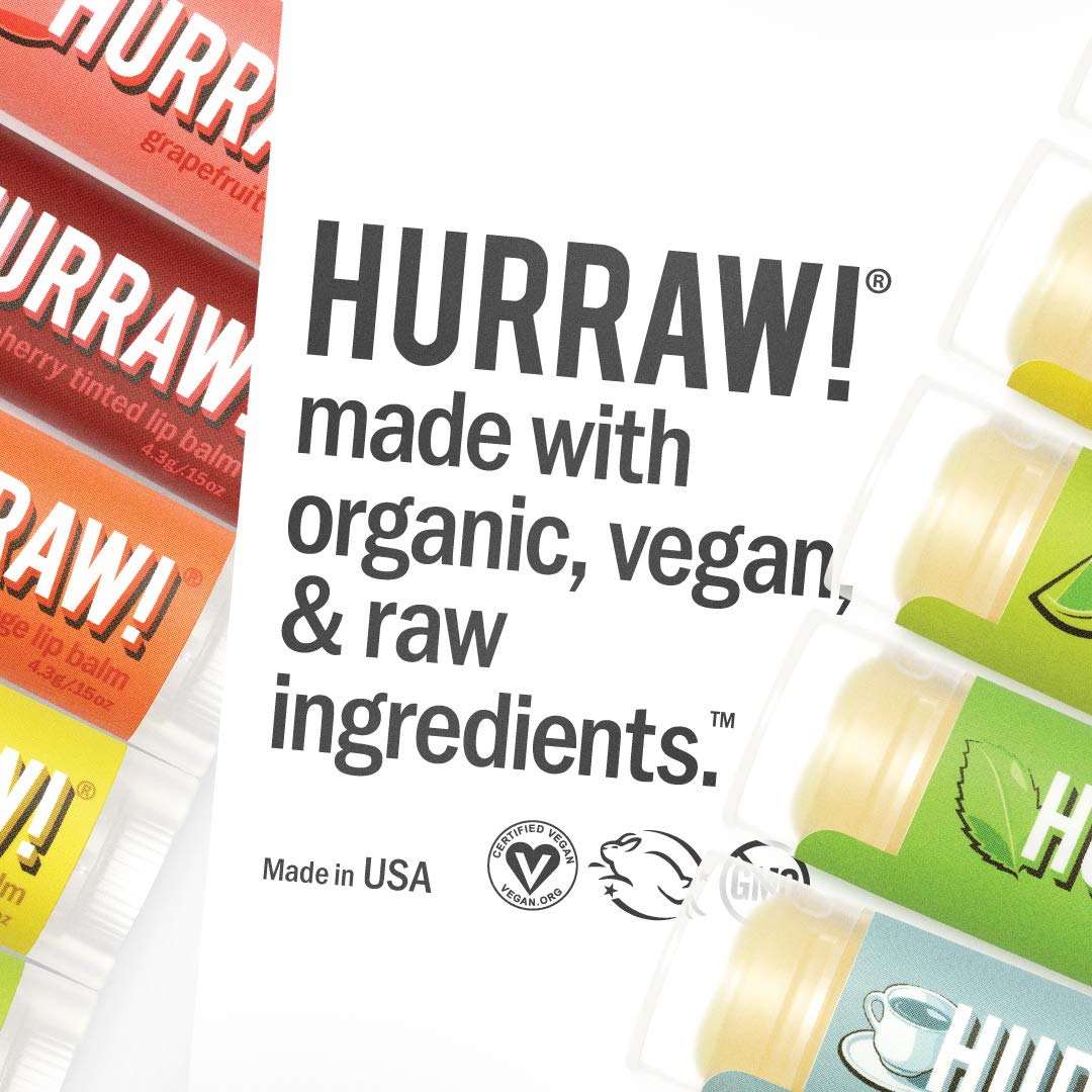 Hurraw! Balms - HR Chocolate Lip Balm 4.8g - The Bare Theory