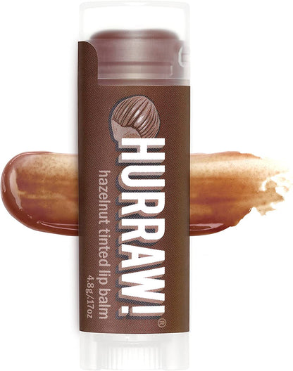 Hurraw! Balms - HR Hazelnut Tinted Lip Balm 4.8g - The Bare Theory