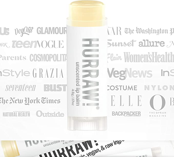 Hurraw! Balms - HR Unscented Lip Balm 4.8g - The Bare Theory