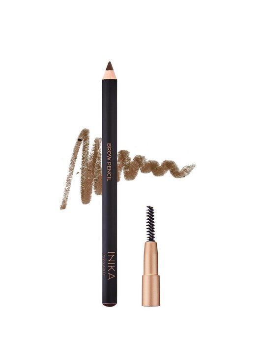 INIKA - Brow Pencil - Brunette - The Bare Theory