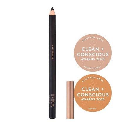 INIKA - Eye Pencil - Black - The Bare Theory