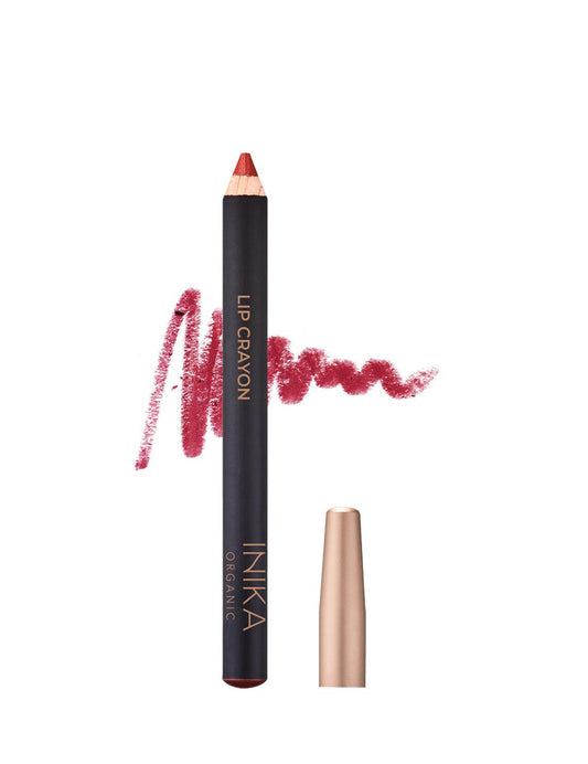 INIKA - Lip Crayon - Chilli Red - The Bare Theory