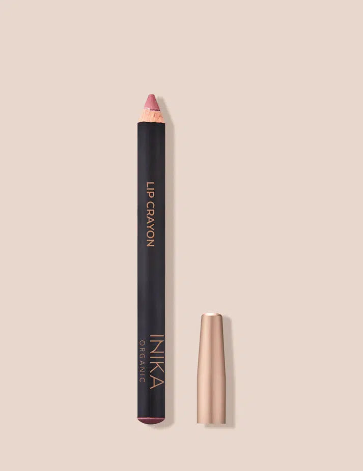 INIKA - Organic Lip Crayon - Rose Nude - The Bare Theory