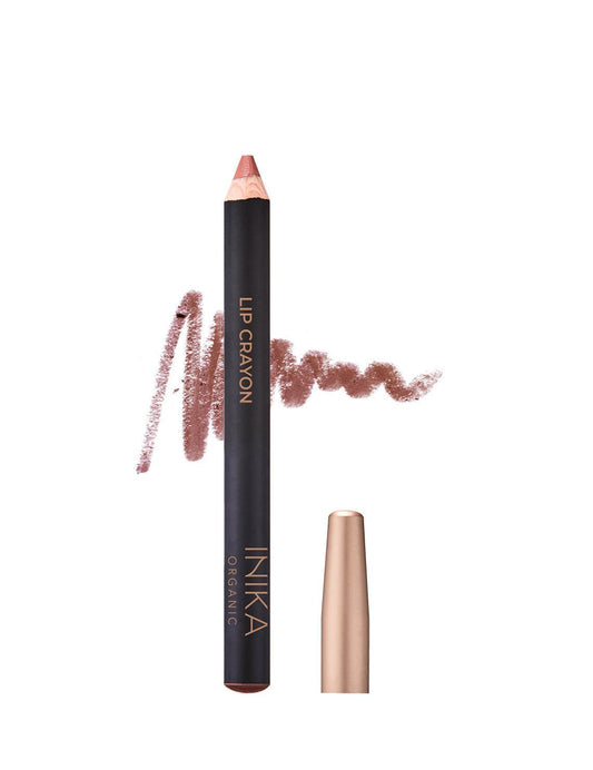 INIKA - Organic Lip Crayon - Tan Nude - The Bare Theory