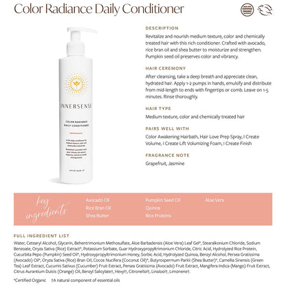 Innersense - Color Radiance Daily Conditioner 10oz - The Bare Theory