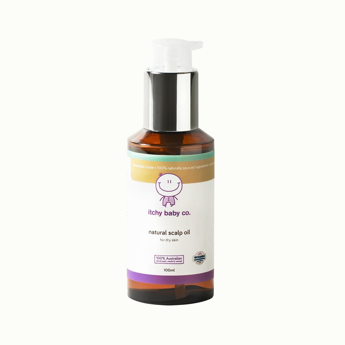 Itchy Baby co - Natural Baby Dry Scalp Oil - The Bare Theory