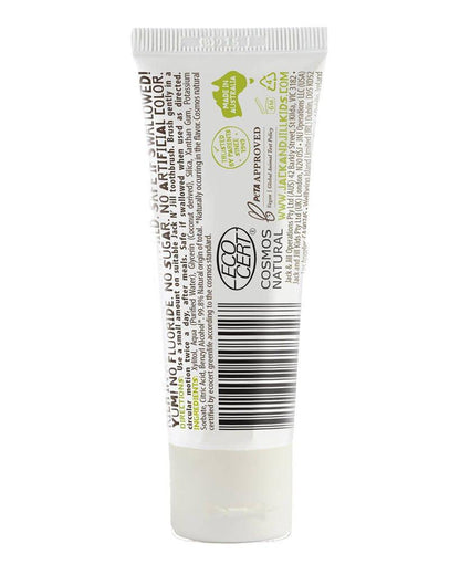 Jack N Jill - Tooth Buddy Pack - Natural Certified Toothpaste Flavor Free + Silicone Finger Brush - The Bare Theory