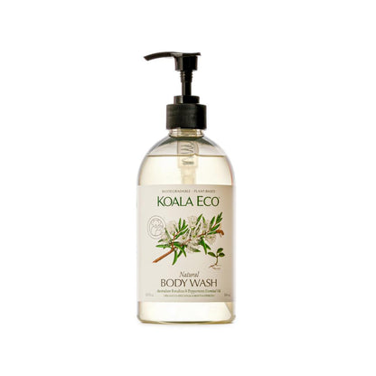 Koala Eco - Body Wash. Rosalina & Peppermint Essential Oil - The Bare Theory