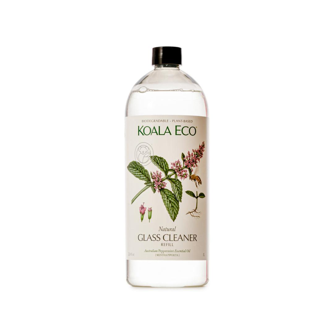 Koala Eco - Glass Cleaner. Peppermint Essential Oil - The Bare Theory