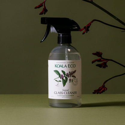 Koala Eco - Glass Cleaner. Peppermint Essential Oil - The Bare Theory