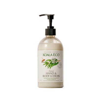 Koala Eco - Hand & Body Lotion - Lemon Scented Eucalyptus & Rosemary Essential Oil - The Bare Theory