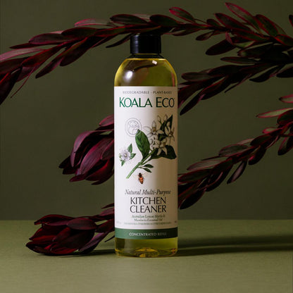Koala Eco - Lemon Myrtle & Mandarin Essential Oil - Multi- Purpose Kitchen Cleaner - Concentrated Refill - The Bare Theory