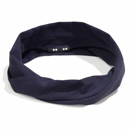 KOOSHOO - Twist Headband - Midnight Blue - The Bare Theory