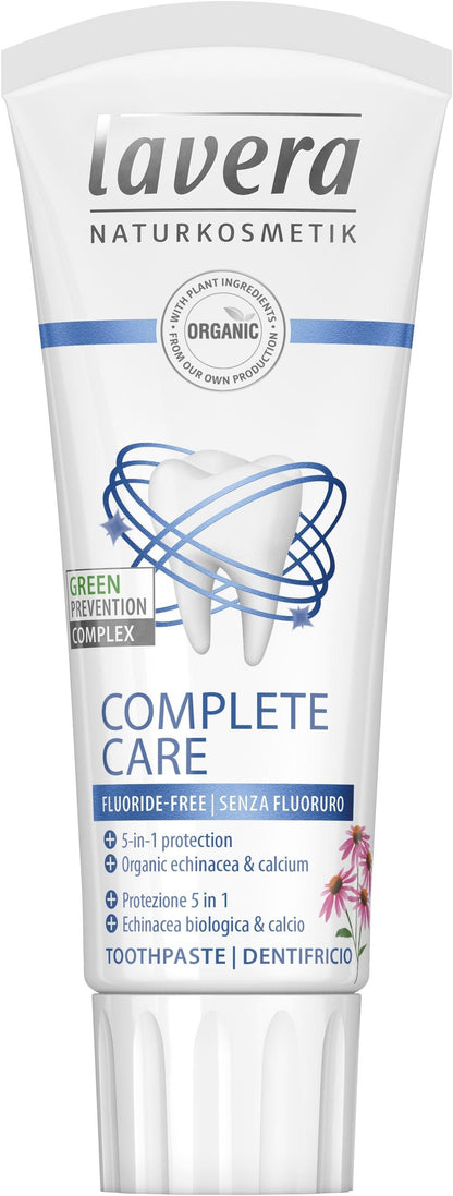 Lavera - Toothpaste Complete Care Fluoride-Free - The Bare Theory