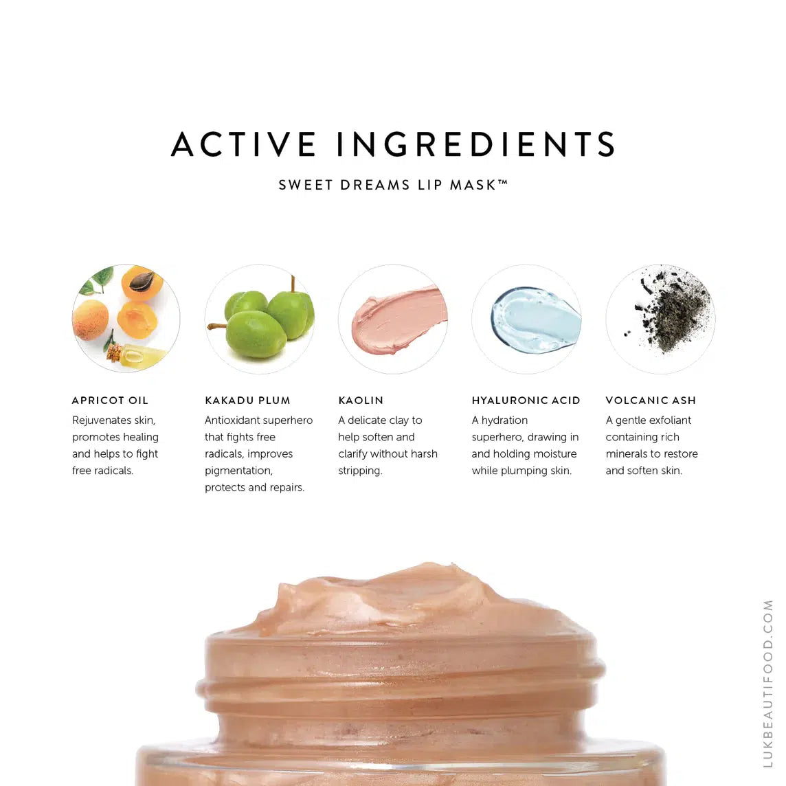 Luk Beautifood - Lip Mask - The Bare Theory