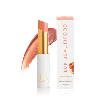 Luk Beautifood - Lip Nourish - Peach Melon - The Bare Theory