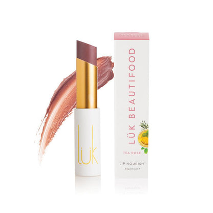 Luk Beautifood - Lip Nourish - Tea Rose - The Bare Theory