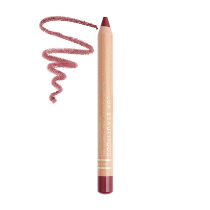 Luk Beautifood - Lipstick Crayon - Berry Bite - The Bare Theory