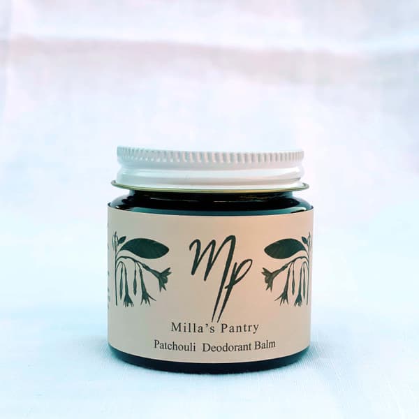 Milla's Pantry - Patchouli Deodorant Balm - The Bare Theory