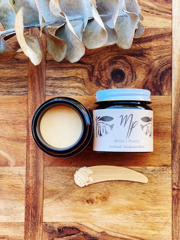 Milla's Pantry - Patchouli Deodorant Balm - The Bare Theory